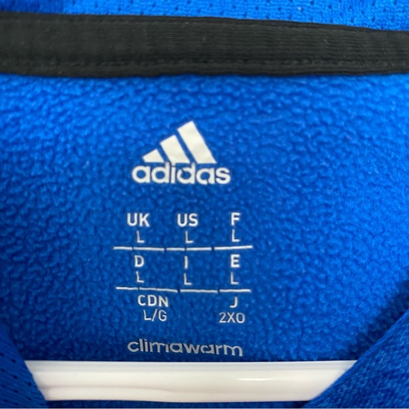 Adidas Men’s Sweatshirt Blue Size Large - Picture 3 of 3